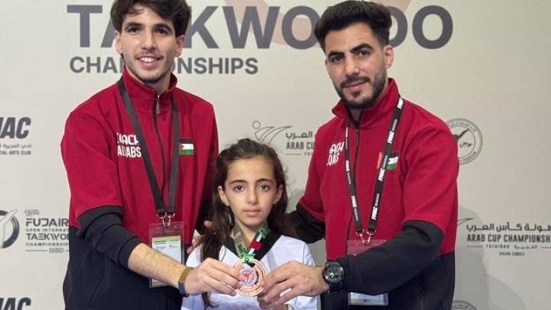 فوز مميز لريتاج صلاح الجوابرة ببطولة الفجيرة الدولية للتايكواندو G2 وتمثيل بارز للأردن