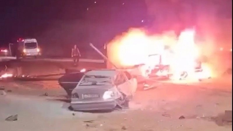 تصادم عنيف بين مركبتين في الهاشمية بالزرقاء ،